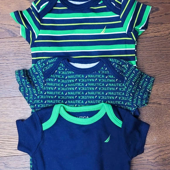 0-3/3 Brand Name Onesie Bundle - Picture 2 of 5